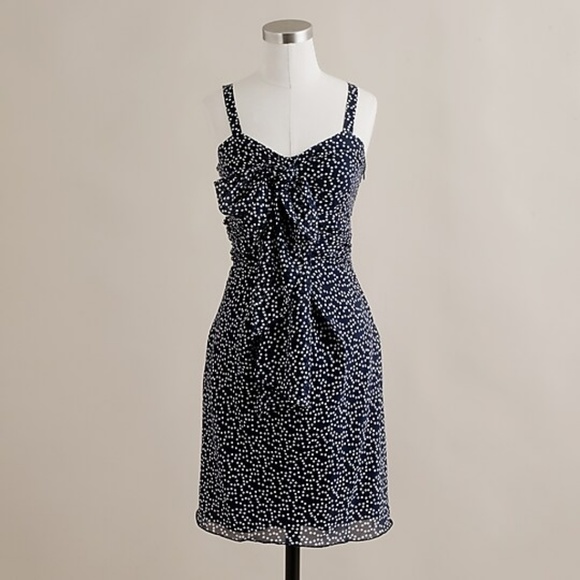 J. Crew Swirling Dots Dress - Picture 2 of 7